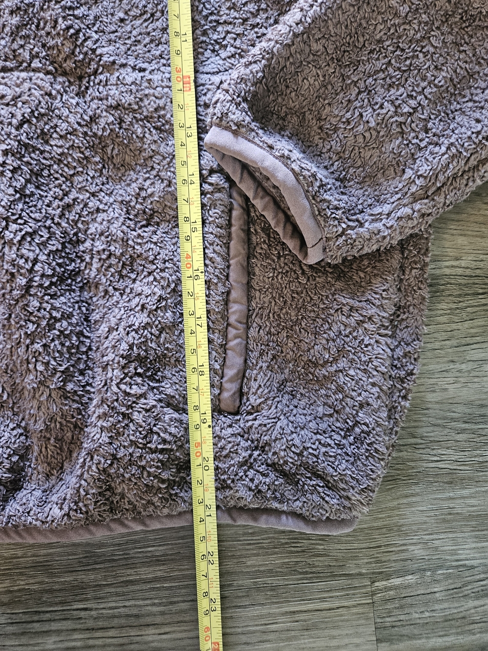 Patagonia Women's Los Gatos Mauve Brown Hooded Half Zip Pullover - Picture 3 of 12